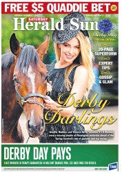 Herald Sun (Australia) Newspaper Front Page for 3 November 2012