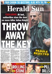 Herald Sun (Australia) Newspaper Front Page for 5 July 2012