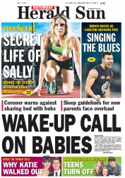 Herald Sun (Australia) Newspaper Front Page for 7 July 2012