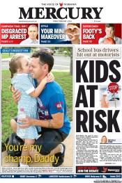 Hobart Mercury (Australia) Newspaper Front Page for 1 February 2013