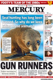 front newspaper june australia pages headlines saturday australian seal hunting been long