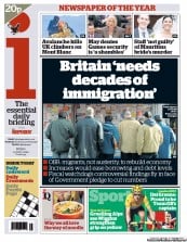I Newspaper (UK) Newspaper Front Page for 13 July 2012