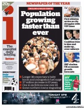 I Newspaper Newspaper Front Page (UK) for 17 July 2012