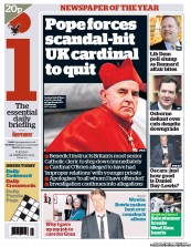 I Newspaper Newspaper Front Page (UK) for 26 February 2013