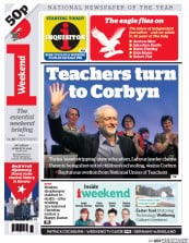 I Newspaper (UK) Newspaper Front Page for 26 March 2016