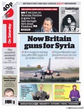 I Newspaper (UK) Newspaper Front Page for 27 September 2014