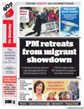 I Newspaper (UK) Newspaper Front Page for 29 November 2014