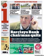 I Newspaper Newspaper Front Page (UK) for 2 July 2012