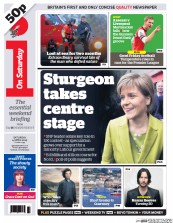 I Newspaper (UK) Newspaper Front Page for 4 April 2015