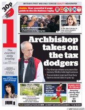 I Newspaper (UK) Newspaper Front Page for 5 February 2015