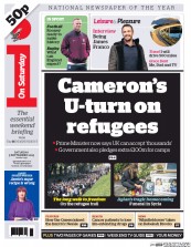 I Newspaper Newspaper Front Page (UK) for 5 September 2015