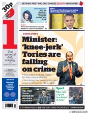 I Newspaper Newspaper Front Page (UK) for 6 November 2014