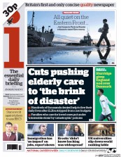 I Newspaper Newspaper Front Page (UK) for 6 March 2014