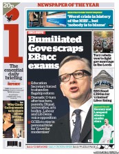 I Newspaper Newspaper Front Page (UK) for 7 February 2013