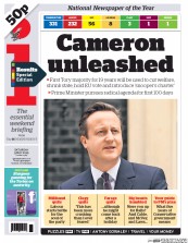 I Newspaper Newspaper Front Page (UK) for 9 May 2015
