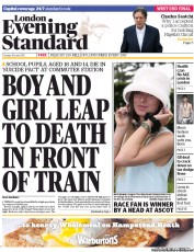 London Evening Standard (UK) Newspaper Front Page for 19 June 2013