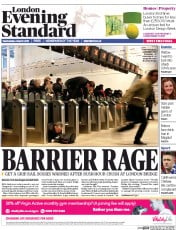 London Evening Standard (UK) Newspaper Front Page for 5 March 2015