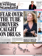 London Evening Standard (UK) Newspaper Front Page for 6 February 2016