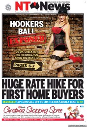 NT News (Australia) Newspaper Front Page for 11 December 2012