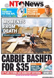 NT News (Australia) Newspaper Front Page for 11 July 2012