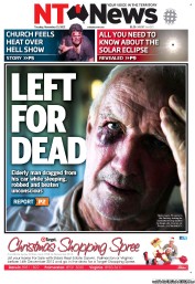 NT News (Australia) Newspaper Front Page for 13 November 2012