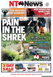 NT News (Australia) Newspaper Front Page for 14 December 2012