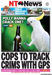 NT News (Australia) Newspaper Front Page for 15 December 2012