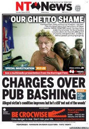 NT News (Australia) Newspaper Front Page for 15 February 2013