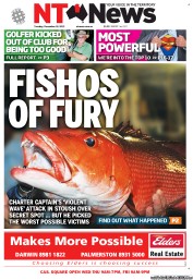 NT News (Australia) Newspaper Front Page for 18 December 2012