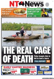 NT News (Australia) Newspaper Front Page for 20 March 2013
