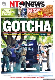 NT News (Australia) Newspaper Front Page for 28 December 2012