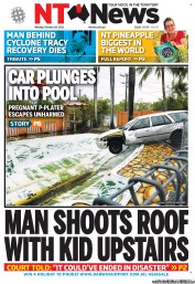 NT News (Australia) Newspaper Front Page for 29 October 2012