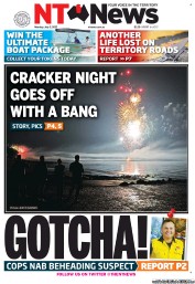 NT News (Australia) Newspaper Front Page for 2 July 2012