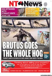 NT News (Australia) Newspaper Front Page for 2 July 2013