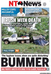 NT News (Australia) Newspaper Front Page for 30 January 2013