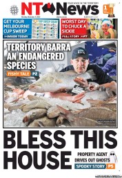 NT News (Australia) Newspaper Front Page for 4 November 2013