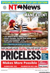 NT News (Australia) Newspaper Front Page for 6 November 2012