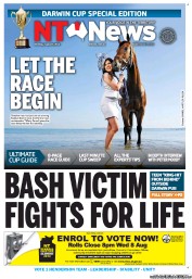 NT News (Australia) Newspaper Front Page for 6 August 2012