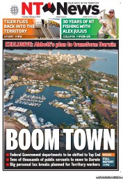 NT News (Australia) Newspaper Front Page for 7 February 2013