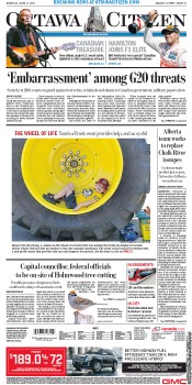  () Newspaper Front Page for 11 June 2012