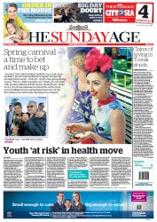 Sunday Age (Australia) Newspaper Front Page for 20 October 2013