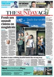 Sunday Age (Australia) Newspaper Front Page for 24 November 2013