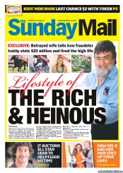 Sunday Mail (Australia) Newspaper Front Page for 10 February 2013