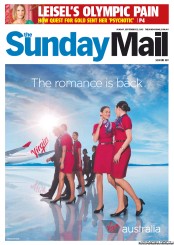 Sunday Mail (Australia) Newspaper Front Page for 22 September 2013