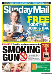 Sunday Mail (Australia) Newspaper Front Page for 3 February 2013