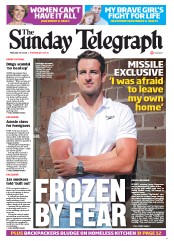 Sunday Telegraph (Australia) Newspaper Front Page for 10 February 2013