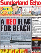  () Newspaper Front Page for 16 July 2012