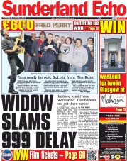  () Newspaper Front Page for 21 June 2012