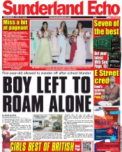  () Newspaper Front Page for 27 June 2012