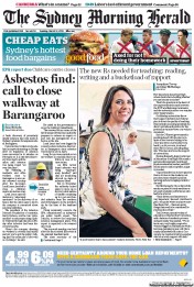 Sydney Morning Herald (Australia) Newspaper Front Page for 12 March 2013